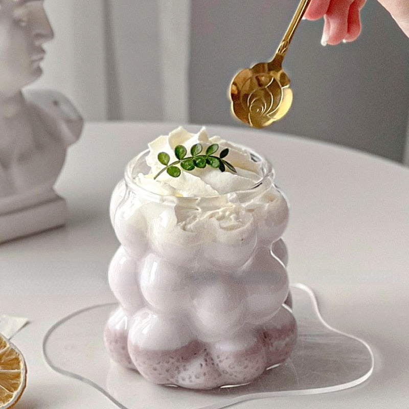 Snowball Coffee Glass