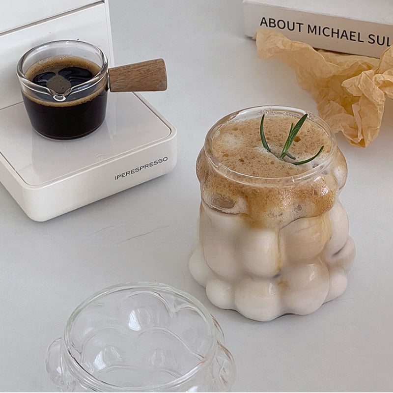 Snowball Coffee Glass
