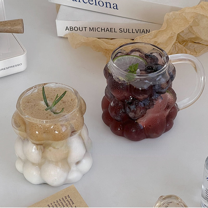 Snowball Coffee Glass
